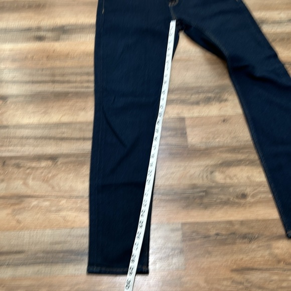 HUDSON WOMEN JEANS PANTS SKYNNY MID RISE NAVY Sz 29 - Picture 6 of 11